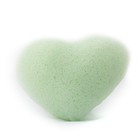 Heart Shape Pure Konjac Eco Face Sponge For Face Cleaning