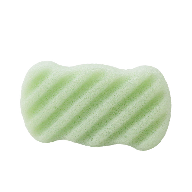 Compostable Wet Dry Konjac Body Sponge Antibacterial Ultra Soft Exfoliating Bathing Sponge